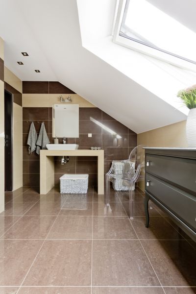 Attic Bathroom Installation in Mount Vernon