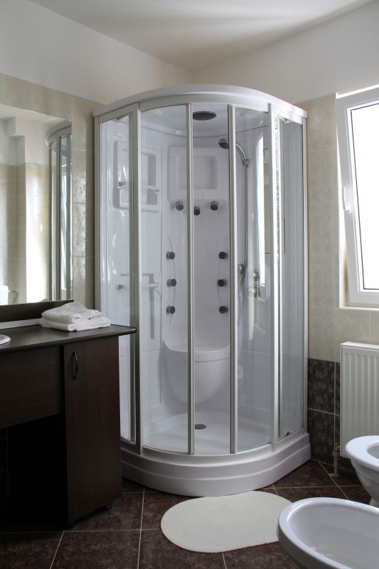 Modern Shower with Niche Storage